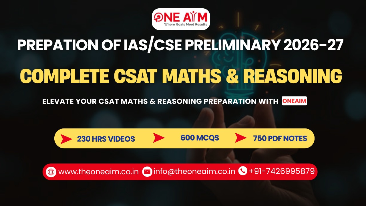 CSAT Maths & Reasoning course image